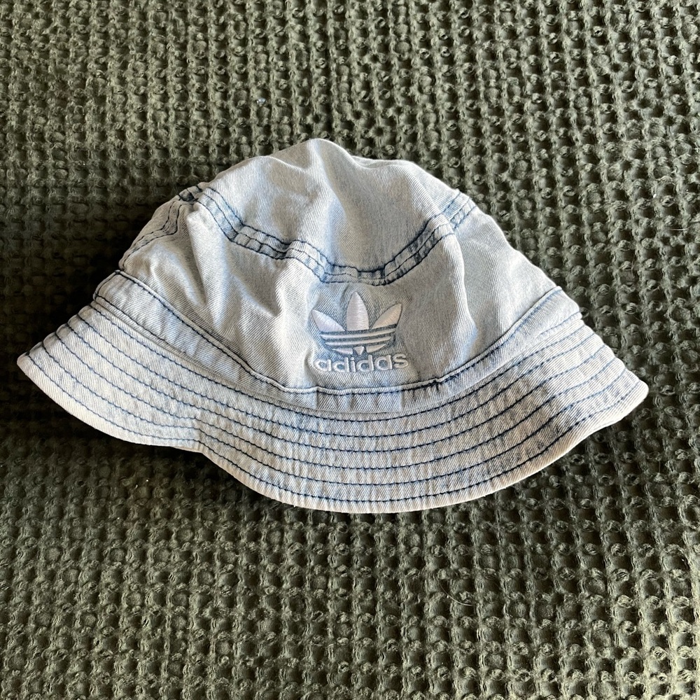 Adidas Denim Blue Bucket Hat